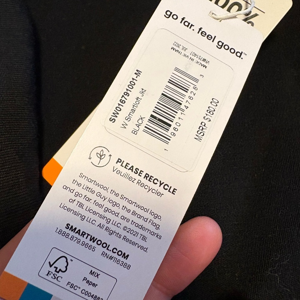 Smartwool Smartloft Jacket Sport - Picture 4 of 7